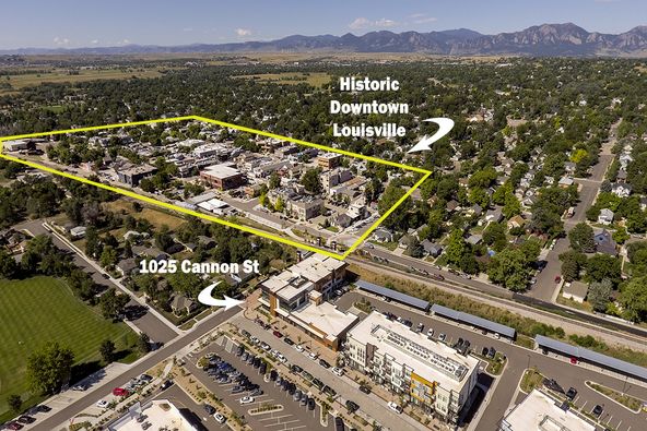 New Class ‘A’ Office & Retail in Downtown Louisville: 1025 Cannon St, Louisville, CO 80027